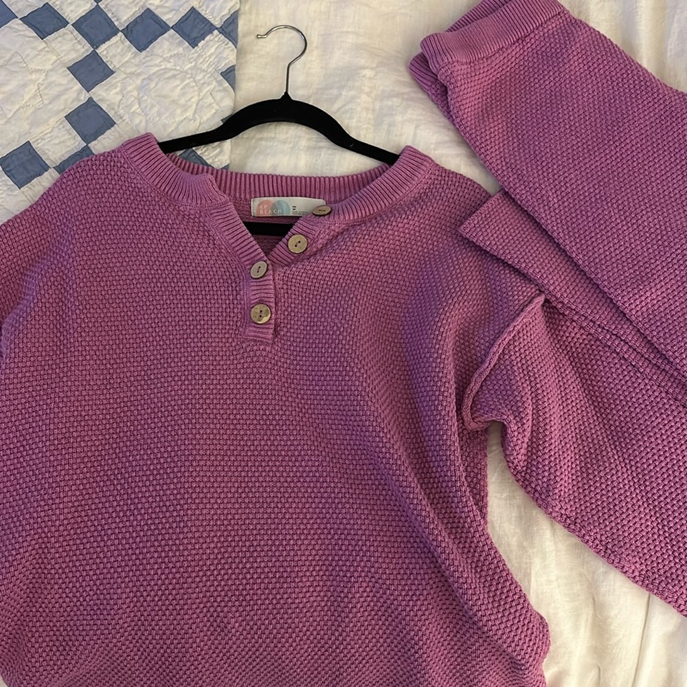 Free People Hailey set Mauve